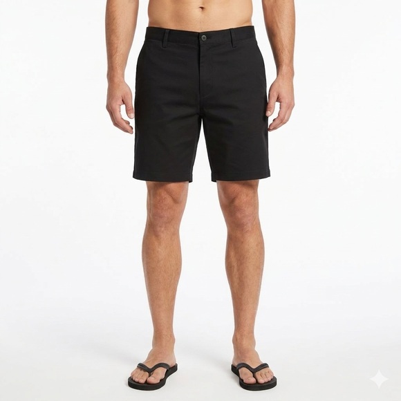 adidas Men's Climalite Black Flat Front Golf Shorts 40 - Picture 2 of 7